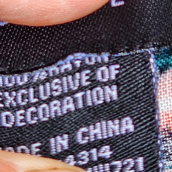 NWT $60 B DARLIN Womens Pink Black Crochet-trim Collar Mini Dress 13/14 - Picture 13 of 16